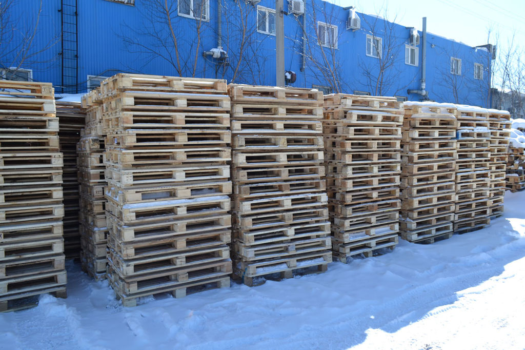 Поддоны деревянные 1200*800 б/у 1 сорт, грузоподъемность 1500 кг 3