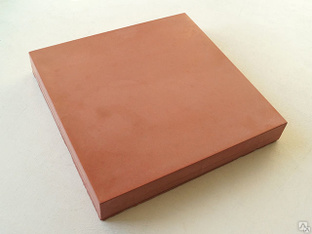 Тротуарная плитка "12 камней", 500 х 500 х 50 мм, оранжевый 