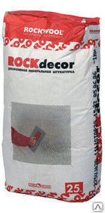 Минеральная штукатурка rockdecor расход