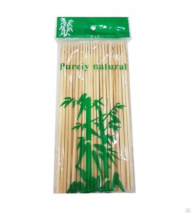 Палочки для шашлыка 200мм бамбук (100)