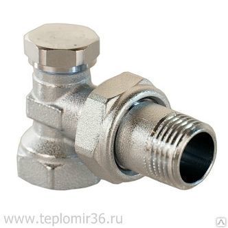 Клапан настроечный угловой 3/4" нихний VT019