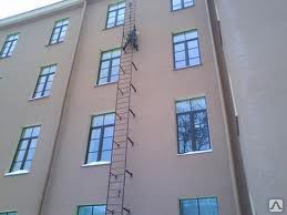 Испытание пожарных вертикальных лестниц (за погонный метр)