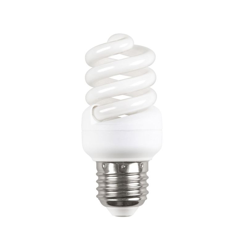 Лампа энергосберегающая спираль КЭЛ-FS 25Вт E27 2700К Т2 ИЭК LLE25-27-025-2700-T2