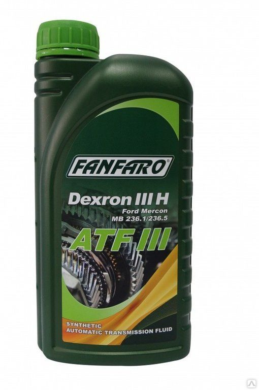 Масло ATF DEXRON III SYNTHETIC синтетика, 1 литр, цена в Тюмени от .