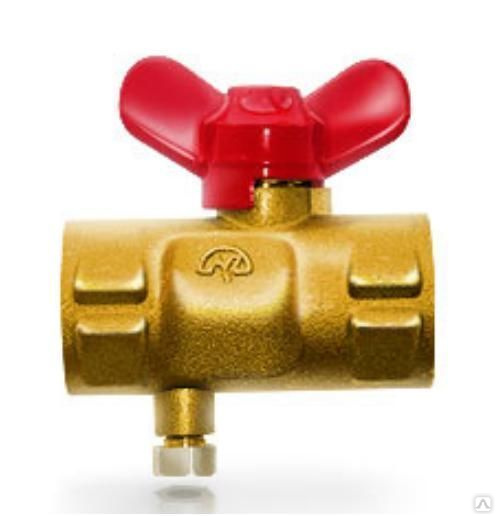 Кран шаровый для манометра М20х1,5-G1/2 11б27п м, цена в Омске от ...