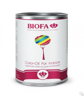 Color-Oil For Indoors (Цветное масло для интерьера) (Biofa) 