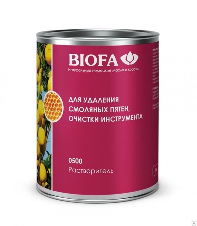 Растворитель для очистки инструмента и смоляных пятен (Biofa)