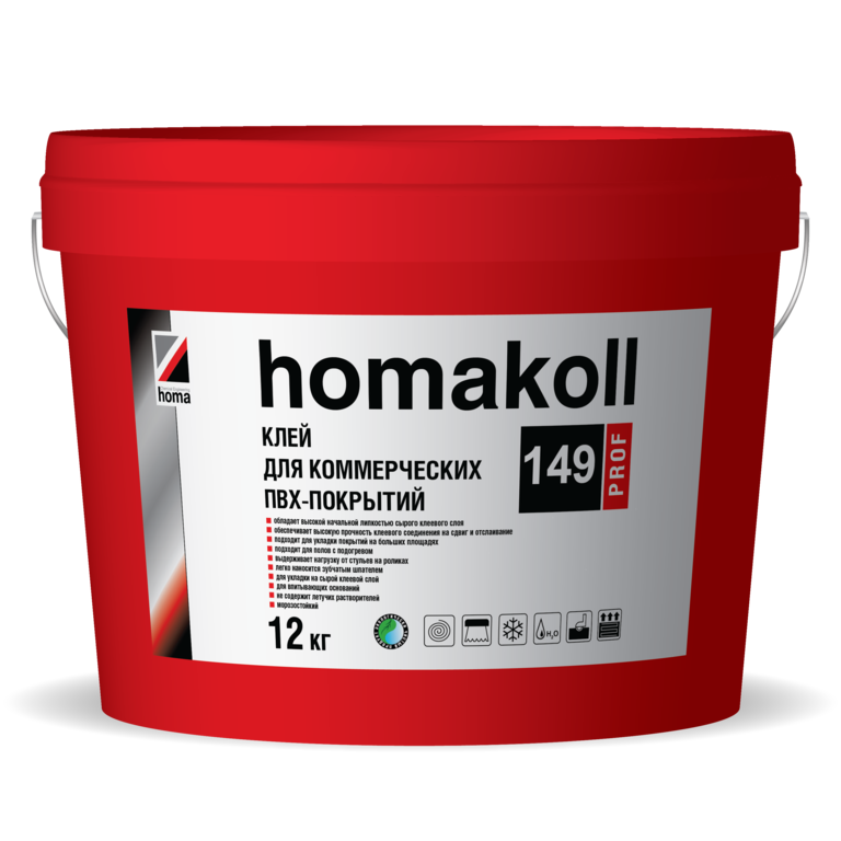 Клей водно-дисперсионный Homakoll 149 Prof, упаковка 12 кг