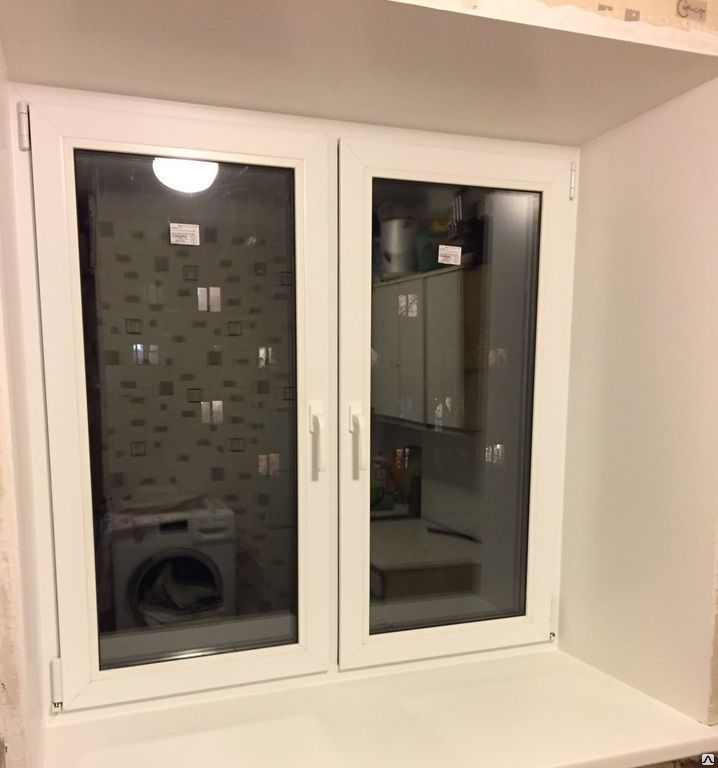 Пластиковое окно на кухню "под ключ"