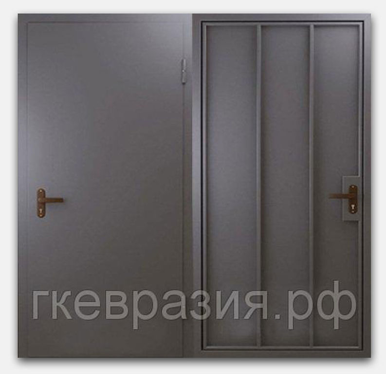 Дверь металлическая входная «Техник-2»