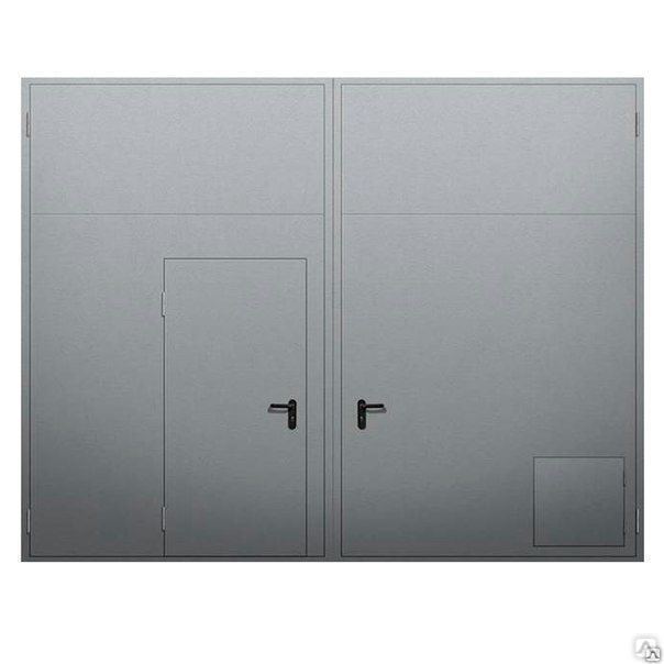 Гаражные ворота утепленные, цена в Казани от компании ПК СТРОЙКОМПЛЕКТ