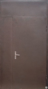 Дверь Утепленная с внутренней отделкой ЛДСП( С фрамугой) 