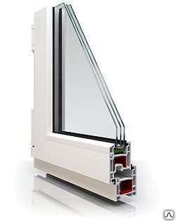 Окно ПВХ "Proplex оптима" 3 камерное