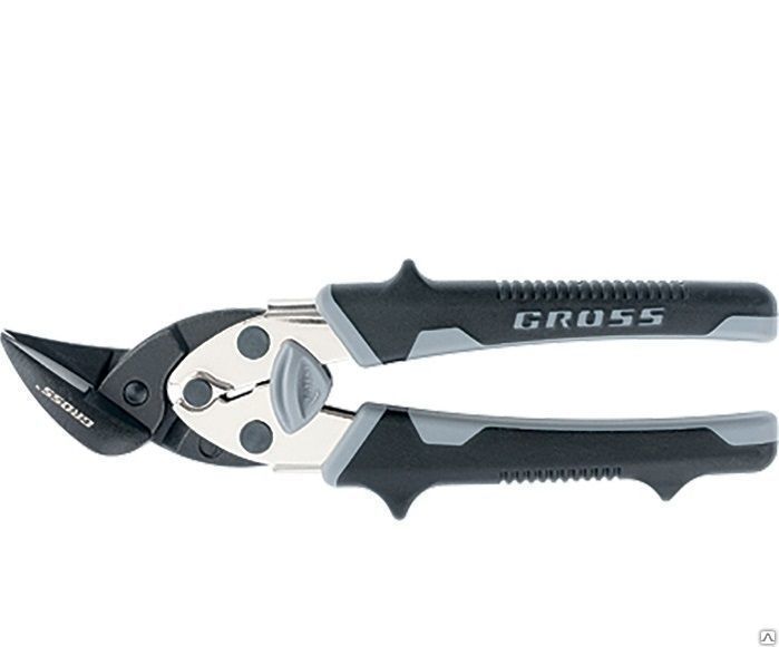 Ножницы по металлу CrMo прямой и левый рез "GROSS" 78359
