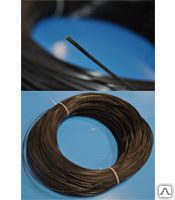 Сварочный шнур (пруток) ПНД диаметром 4мм, черного цвета
