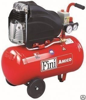 Поршневой воздушный масляный компрессор Fini AMICO 25 (170 л/мин,10 атм)