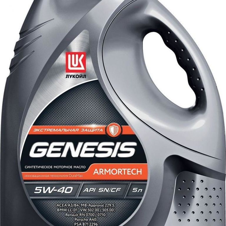 Масло моторное Лукойл GENESIS ARMORTECH 5w-40 SN A... 2