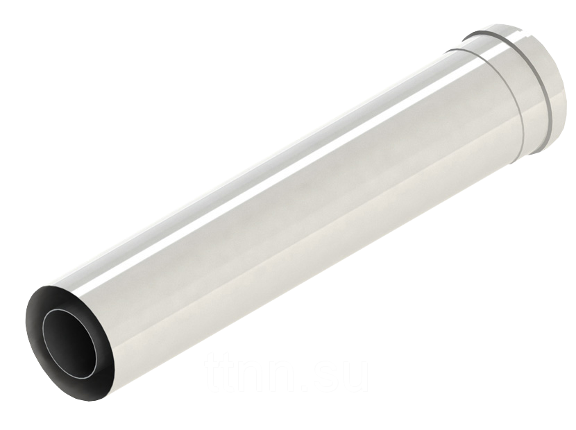 Элемент трубы коаксиальный 60/100 Dr-Thermo 500 мм