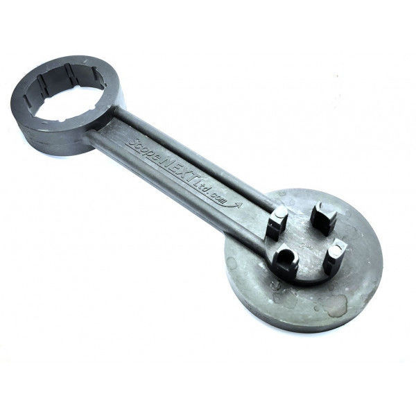 Ключ многофункциональный из нейлона для крышек канистр и пробок DIN 51/DIN 61/DIN 71/M 55 на бочках, 285 х 90 х 35 мм