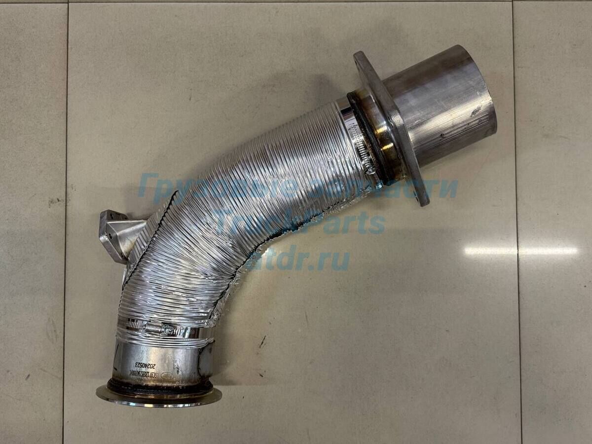 Выхлопная труба для Фав J7 средняя часть FAW 1203515A2000/C, цена